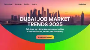 Dubai Job Market Trends 2025: Full-Time, Part-Time & Remote Opportunities in Tech, Healthcare, Finance, and Hospitality.